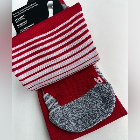 Adidas Over The Calf Soccer Team Speed Socks Red - Size: Small ( Youth 13C-4Y ) - Picture 4 of 7